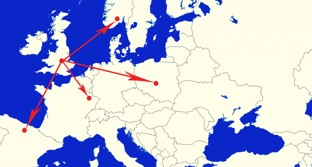 Brexit shifting stock (map)