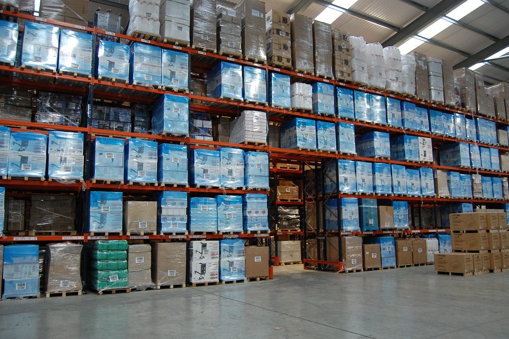 Brexit stockpiling (warehouse)